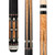 G4142 | Light Coffee Birdseye & Imitation Bone Cue with Black Linen Wrap