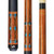 D-SE21 | Curly Maple & Blue Recon Cue with Faux Leather Wrap