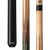 HXTSN2 | Curly Maple Sneaky Pete with Bocote Wrapless Cue