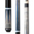 LZC53 | Black & Grey/Blue Wrapless Cue
