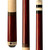 LZC11 | Exotic Rengas/Curly Maple Wrapless Cue