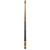 LZC49 | Grey Stained Birdseye & Natural/Lucite Grey Wrapless Cue