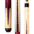 LZC17 | Purple Stained & Natural Super Birdseye Wrapless Cue