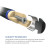 L-H40 | Black Mist & Metallic Silver Cue with Sport G5 Grip