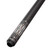 LHF71 Hybrid |Matte Charcoal/Imitation Bone & Rose Gold Inlays Cue with Black Wrapless Handle