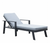 Nofi Aluminum Outdoor Chaise Lounge - Series 3801  Nofi Aluminum Outdoor Chaise Lounge - Series 3801