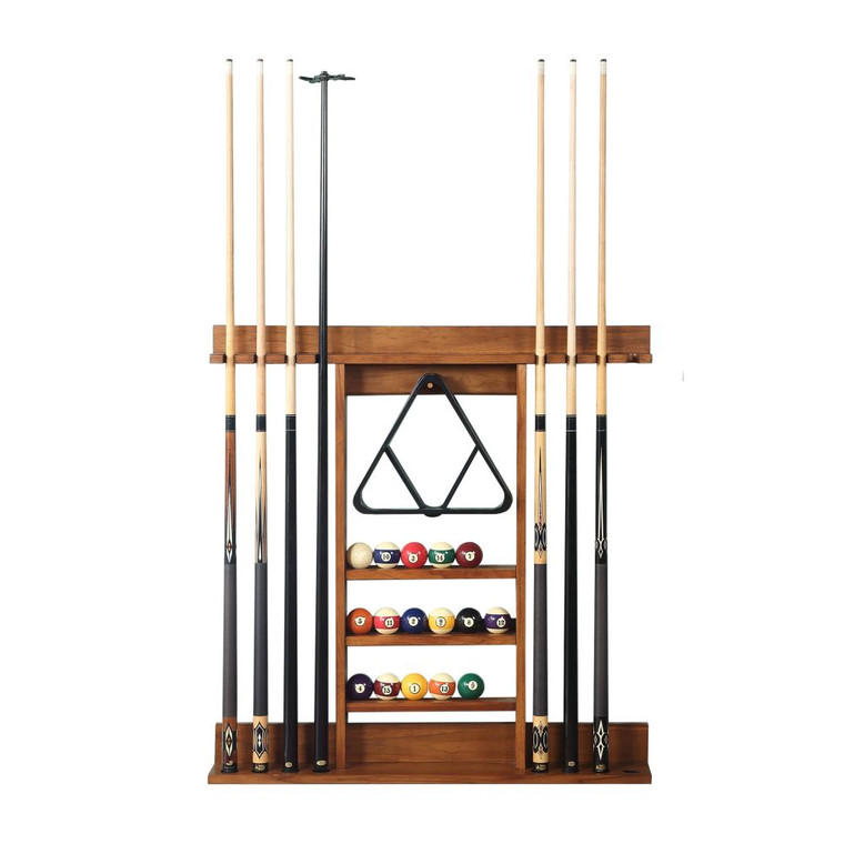 HB Home Walnut Wall Rack HB Home Walnut Wall Rack
