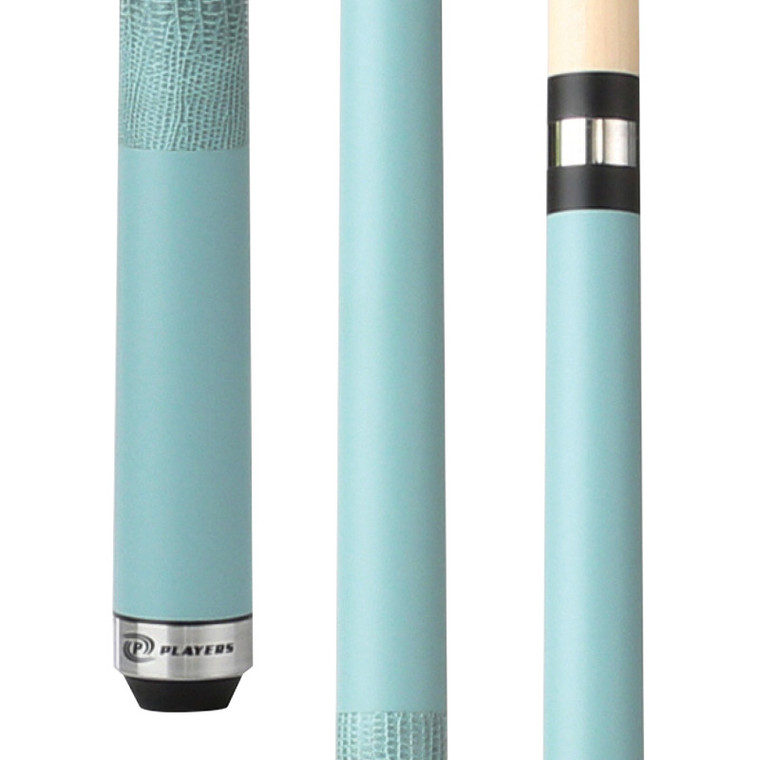 PLAYERS C708 SKY BLUE MATTE PAINT SERIES CUE 