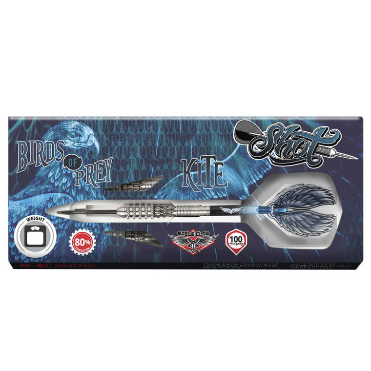 Birds of Prey Kite Steel Tip Dart Set 25gm 