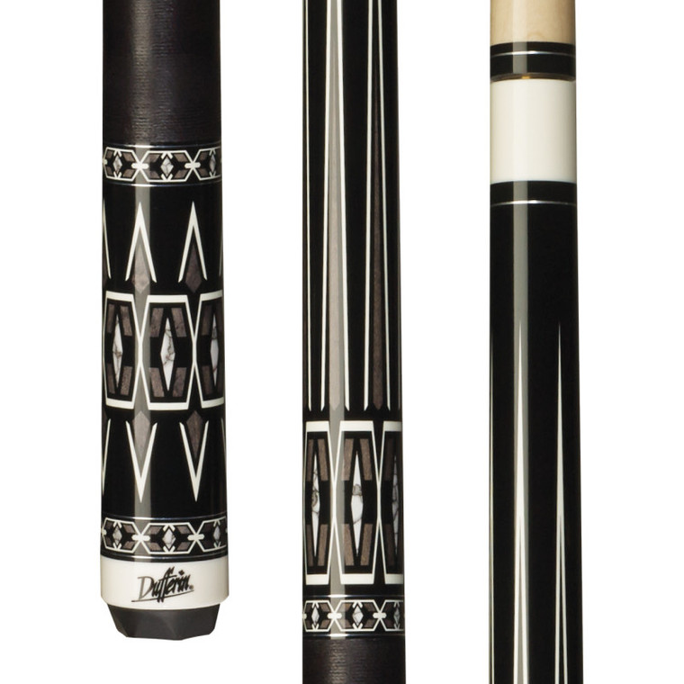 D-539 | Black & Dove Grey Cue  D-539 | Black & Dove Grey Cue