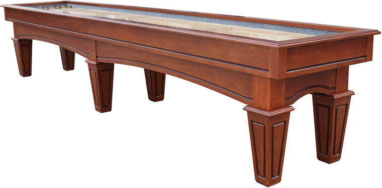St Lawrence 16' Pro-Style Shuffleboard | Chestnut