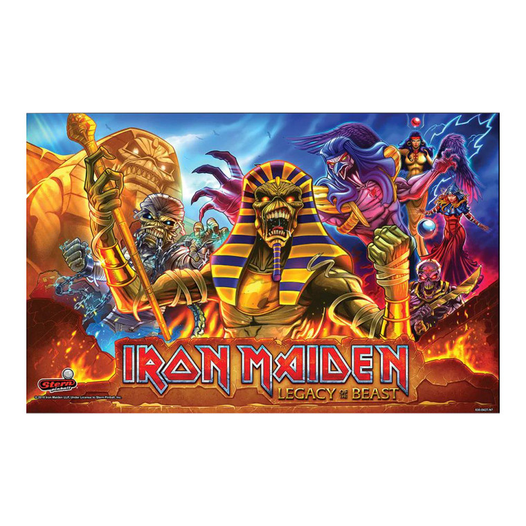 Replacement Iron Maiden Translite Premium Model
