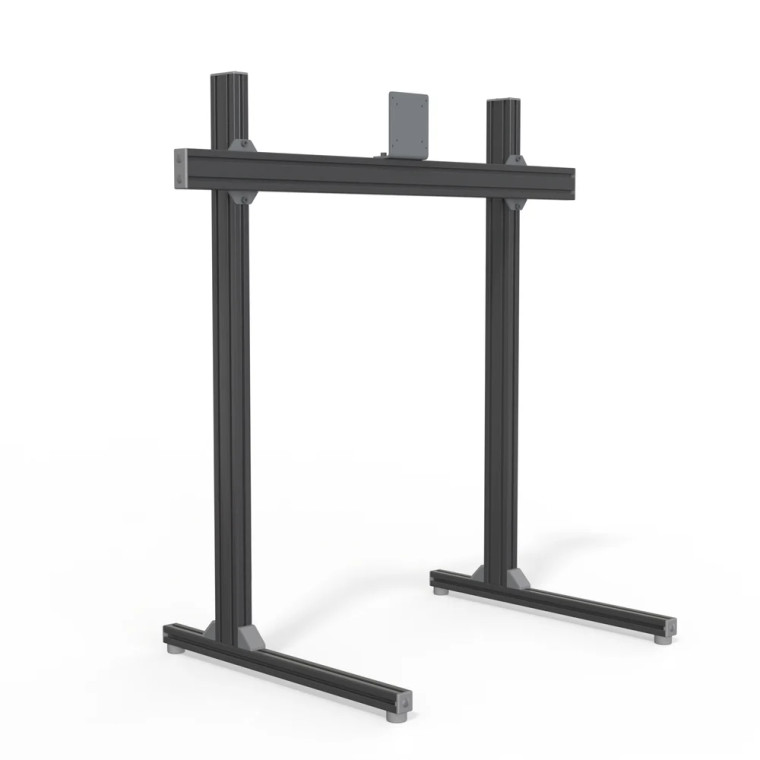 Free-Standing Single Heavy Duty TV & Monitor Stand | Matte Black | VESA 75mm/100mm Free-Standing Single Heavy Duty TV & Monitor Stand | Matte Black | VESA 75mm/100mm