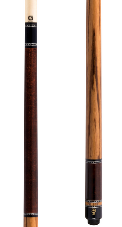 G437 | Michigan Maple, Zebrawood Rings