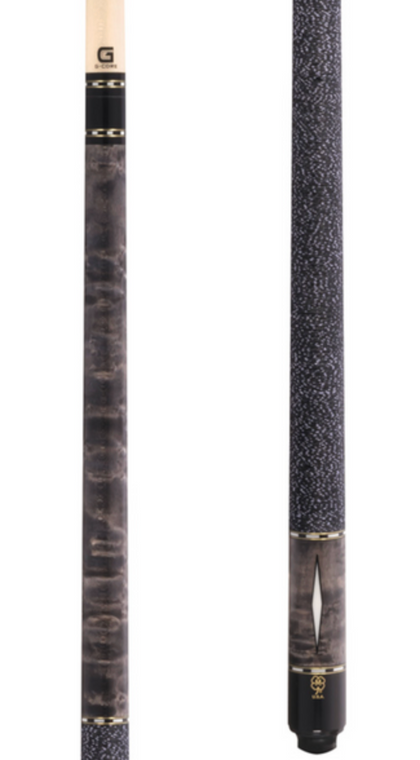 G332 | Birdseye Maple, Green Clover Inlays