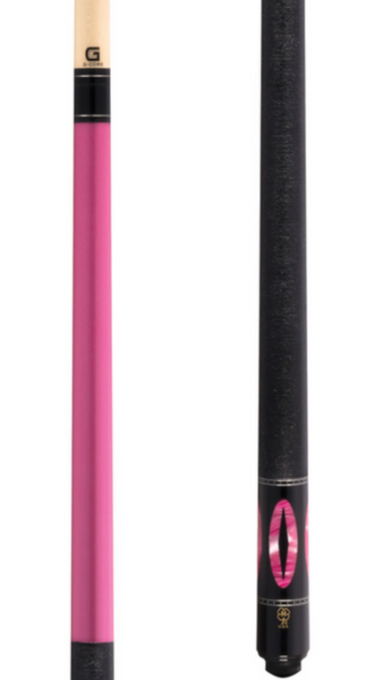 G215 | Metallic Pink Maple, Silver Rings