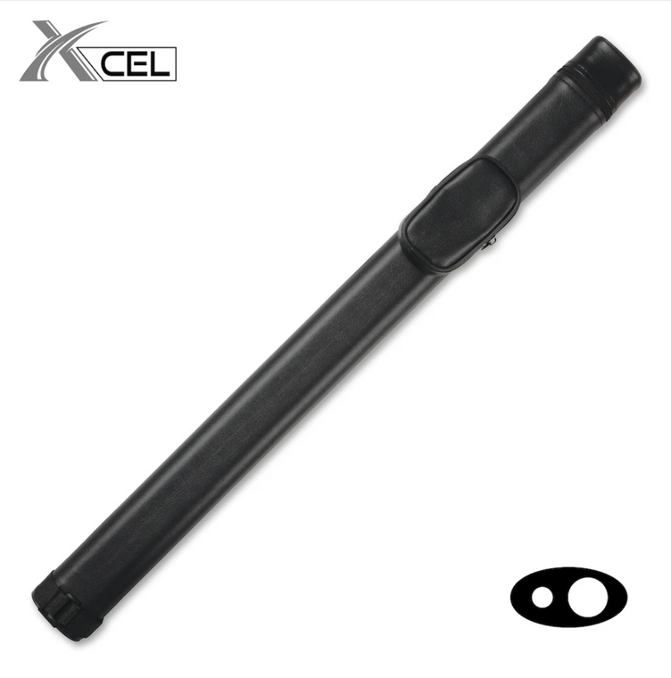 Xcel CS11HR-BK 1B/1S Oval Silk Sleeve Hard Case – Black (BK)