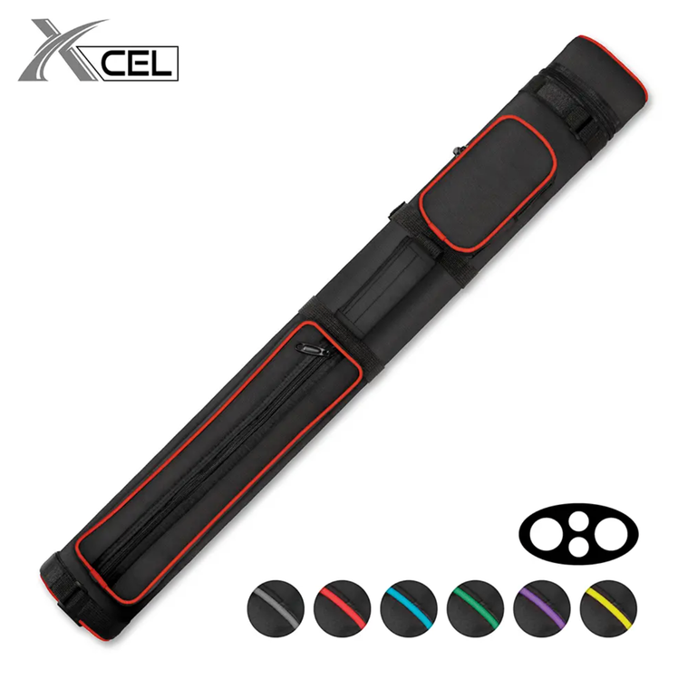 Xcel KXH22 2B/2S Nylon Piped Oval Polyform Hard Case