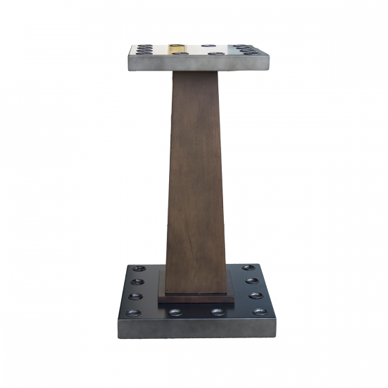 Wood/Steel Floor Rack