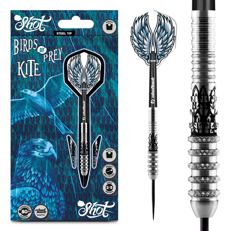 Birds of Prey Kite Steel Tip Dart Set
