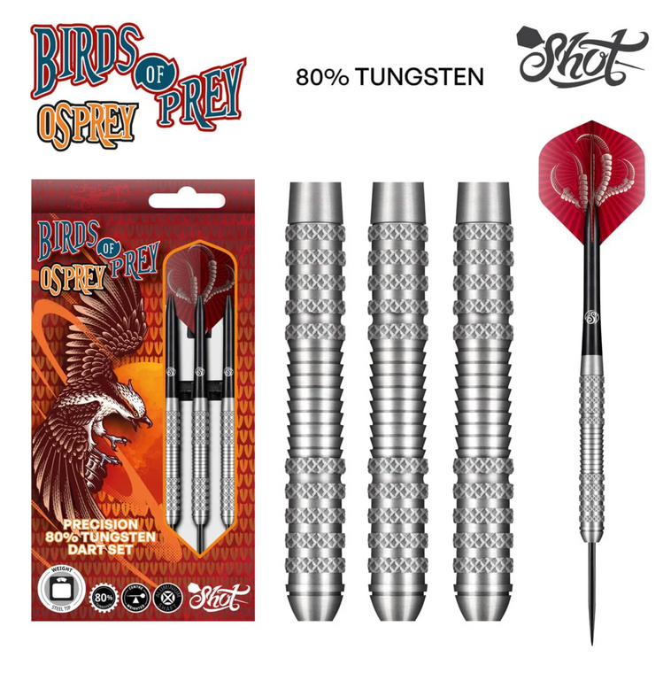 Birds of Prey Osprey Steel Tip Dart Set
