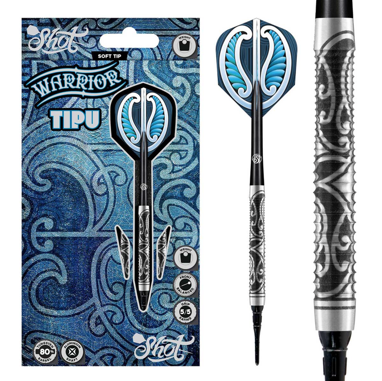 Warrior Tipu Soft Tip Dart Set