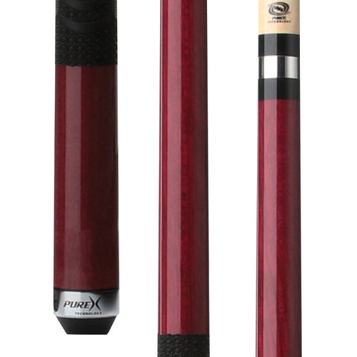 HXTC23 | Purple Heart Matte Finish Cue with MZ Grip