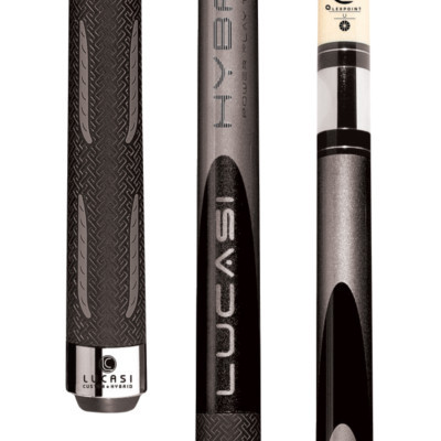 L-H40 | Black Mist & Metallic Silver Cue with Sport G5 Grip