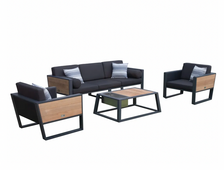 York Teak Outdoor Conversation Set - Series 2017 York Teak Outdoor Conversation Set - Series 2017