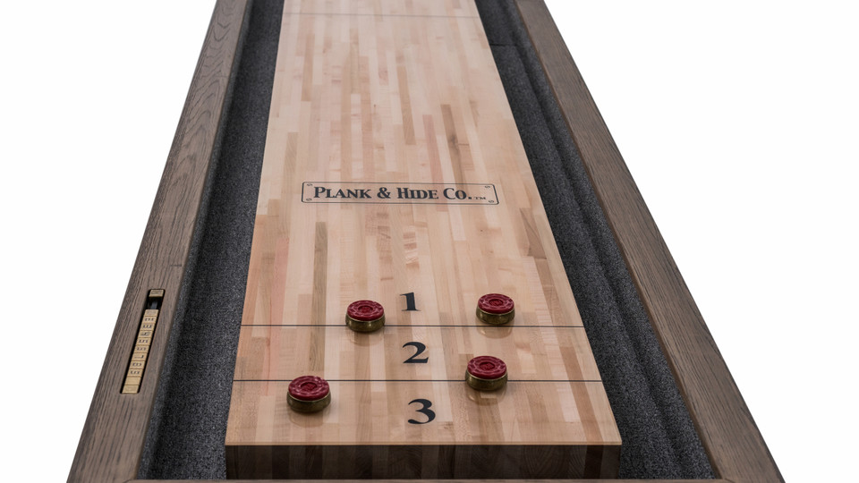 Beaumont Shuffleboard | Silvered Oak