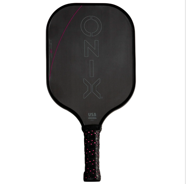 Evoke Premier Raw Carbon Pickleball Paddle Pink
