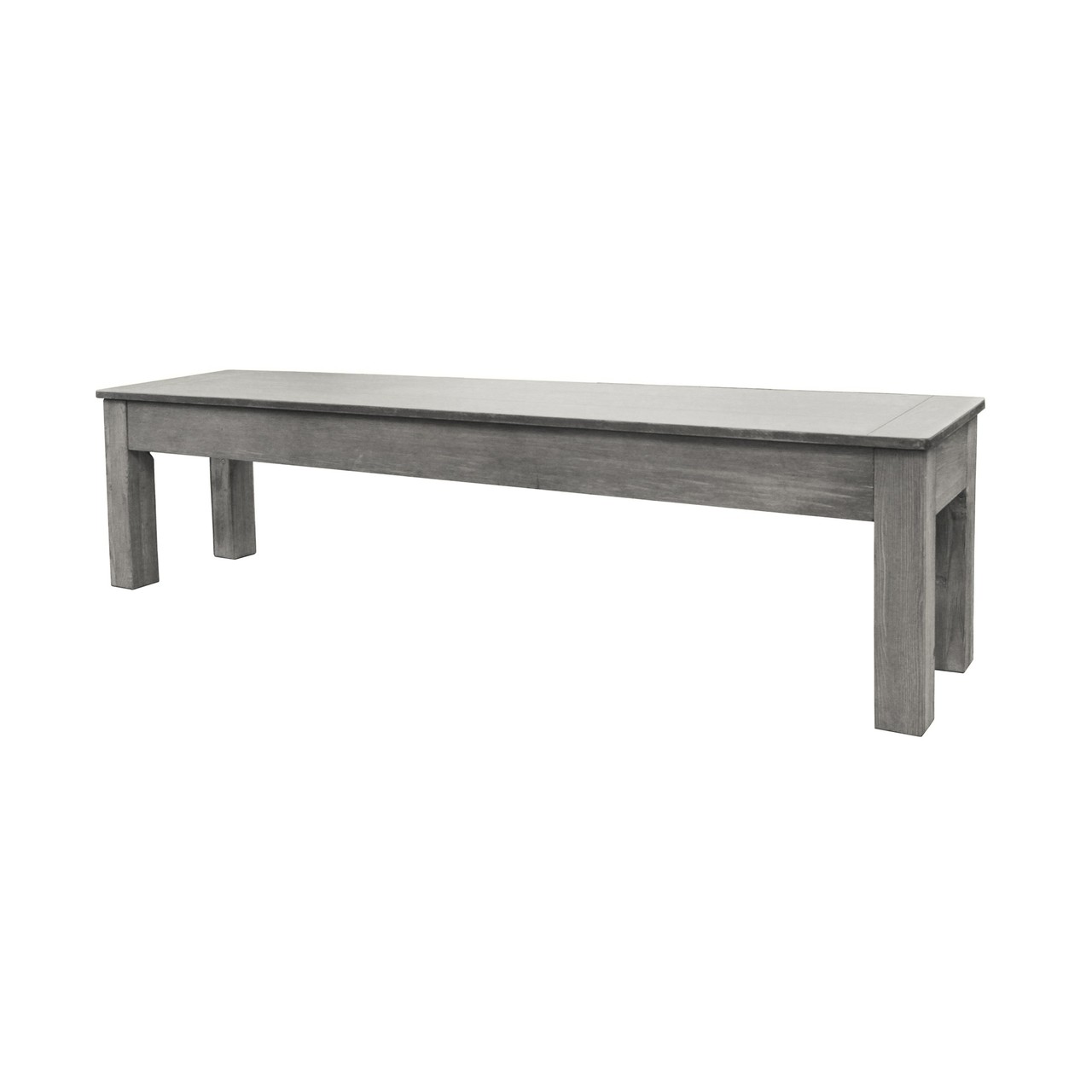 Silver Mist 76" Long Bench