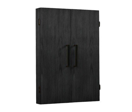 Alta Dartboard Cabinet | Black Ash