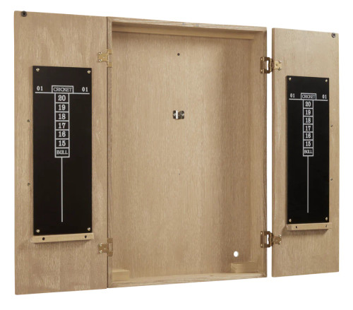 Port Royal Dartboard Cabinet | White Oak