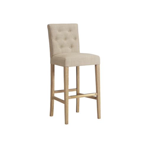 Port Royal Bar Height Stool | White Oak