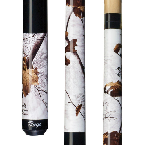 RGCW | Realtree® Camo Extra Snow w/ Black Simulated Wrap