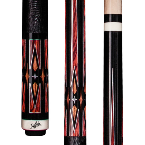 D-SE46 | Cocobolo, zebrawood, and silver graphics, lizard wrap