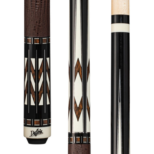 D-SE52 | Black stained Maple, White/Antique Maple Accents