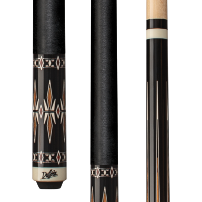 D-SE53 | Antique Maple, Zebrawood with Off-White Graphic Overlays