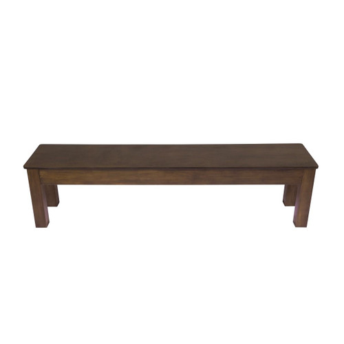 76" Storage Bench | Whiskey
