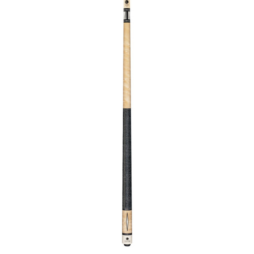 LZD2 | Natural Super Birdseye Maple w/ Imt. Bone Diamond Inlays, Black and White Linen Wrap