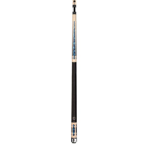 LHC97 | Natural Super Birdseye Maple w/ Blue Crushed Velvet Inlays, Classic G5 Grip