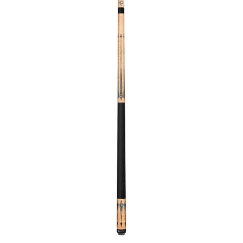 LUX52 | Antique Wash Birdseye Maple, Mother-Of-Pearl points, Matte Black Handle