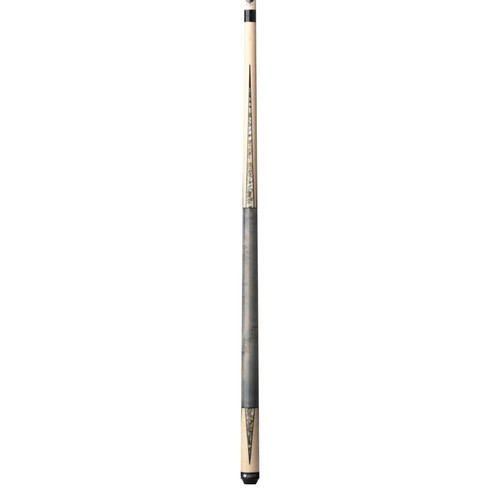 LUX55 | Natural Birdseye Maple, Imt. Lucite Grey & Gold poly Inlays, Grey Birdseye Handle