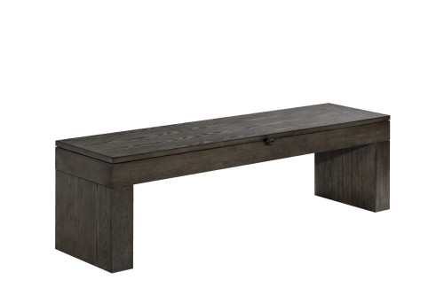 Dining Storage Bench | Charcoal