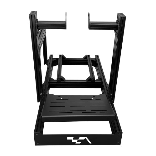 ASR 4 | Matte Black | Steel Pedal Plate