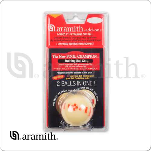 Aramith 2-sided 2"1/4 Training Cue Ball