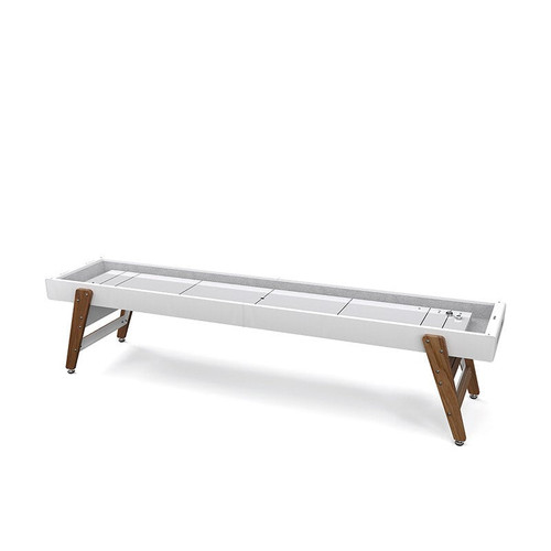 RS Barcelona Shuffleboard Table Track | White
