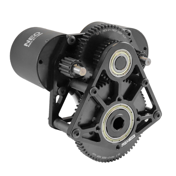 2 Motor Drivetrain Gearbox - Through Bore