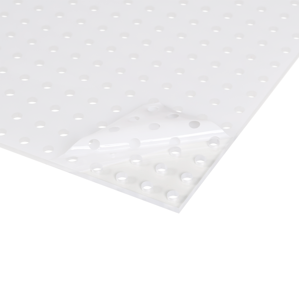 Polycarbonate Sheet - 3mm - 1/2in Grid Pattern - 47in x 23in